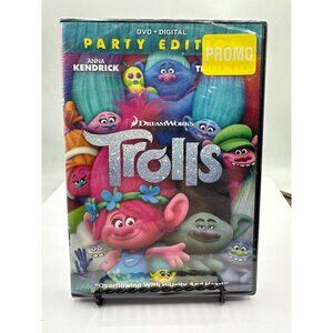 Trolls Party Edition DVD Expired Digital BRAND NEW SEALED Anna Kendrick 2016